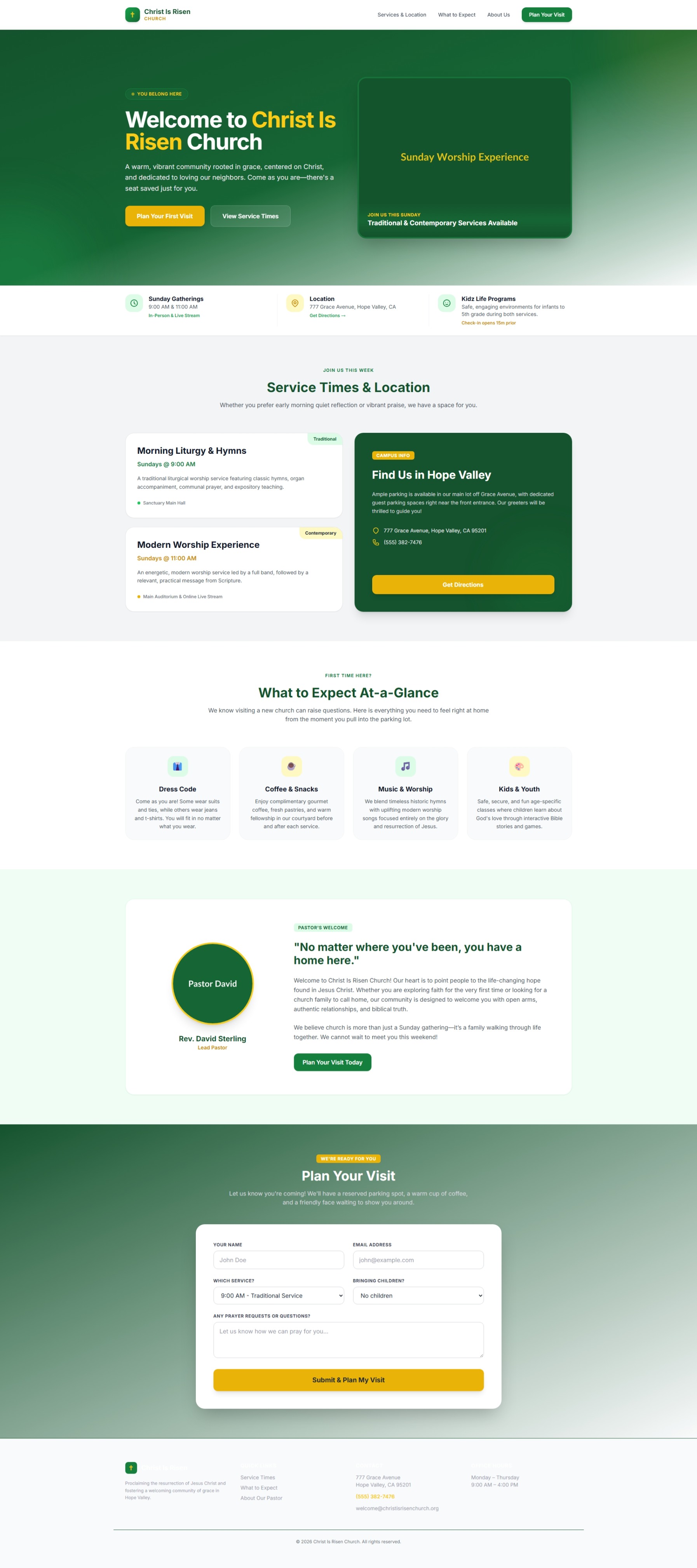 Church Pages